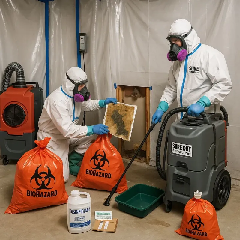 Contaminated Water Handling Protocols process in Bixby, OK