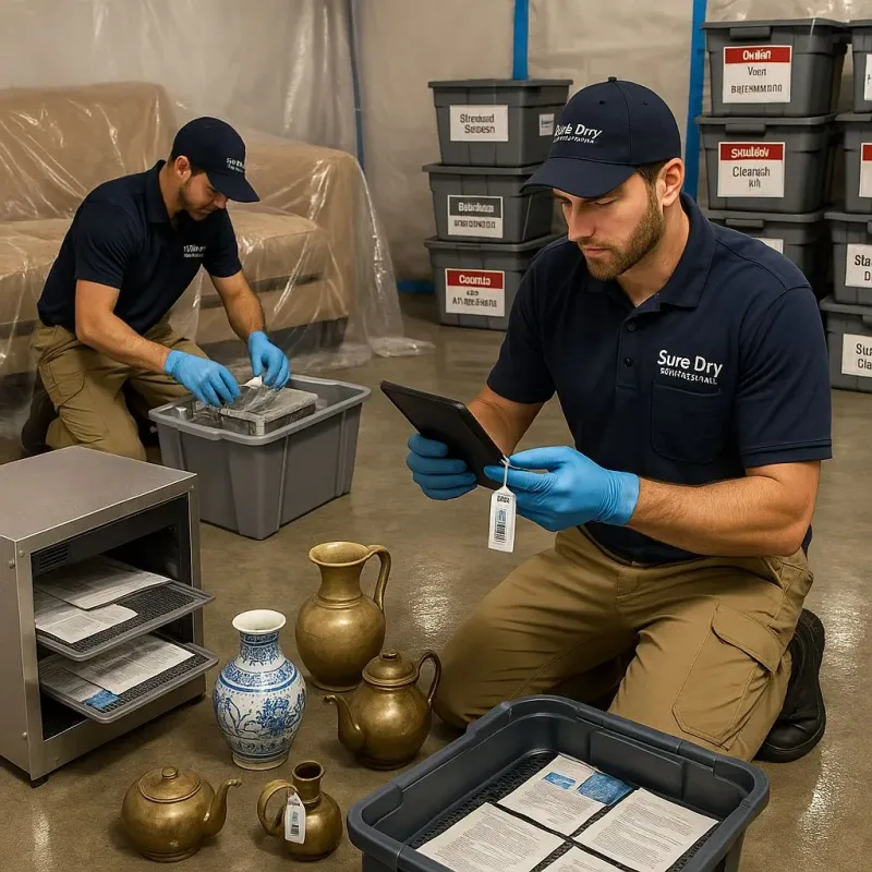 Content Protection and Restoration process in Bixby, OK